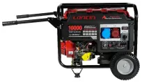 Генератор бензиновый Loncin LC10000D-AS, номинальная мощность 8кВт, 220В