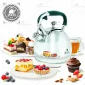 Чайник из нержавеющей стали со свистком Rashel 3 литра для газовой, электрической и индукционной плиты