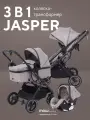 Коляска для новорожденных 3 в 1 Mowbaby Jasper, цвет Biege (бежевый)