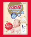 Подгузники GOO.N Premium, для новорожденных, 1 размер NB, 2-5 кг, 72 шт.