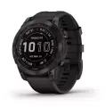 Garmin Fenix 7 Sapphire Solar - Black DLC Titanium with Black Band 010-02540-34