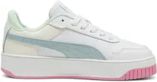 Кеды PUMA Carina Street, размер 3 UK, PUMA White-Turquoise Surf-PUMA Silver