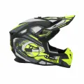 Мотошлем кроссовый ACERBIS LINEAR 22-06, Black/Fluo-Yellow XS