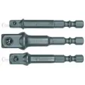 Набор адаптеров 1/4 3/8 1,2 под хвостовик 1/4 3 предмета арт. 4703 Condor Werkzeug