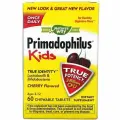 Nature' s Way, Primadophilus для детей со вкусом вишни, 60 жевательных таблеток