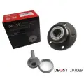 Ступица колеса с подшипником задняя VW GOLF V-VI, VW PASSAT B6, VW PASSAT СС, VW JETTA III-IV 107069, Deqst 107069