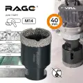 Коронка алмазная для УШМ по керамике 40 мм сухое сверление RAGE by VIRA