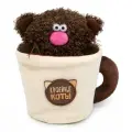 Игрушка мягкая Кофейные коты Десерт Котенок Эспрессо 12см