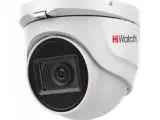 HiWatch DS-T503A(B) (2.8 mm) 5 Мп купольная HD-TVI видеокамера с гибридной подсветкой EXIR/LED до 30/20 м и встроенным микрофоном (AoC)