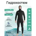 Гидрокостюм Мужской с капюшоном неопрена 5 мм