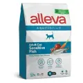 ALLEVA EQUILIBRIUM Sensitive Корм сухой для взрослых кошек с рыбой 10 кг