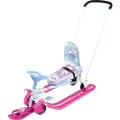 Снегокат детский со спинкой и ручкой ТС6-М/ЕР Тимка спорт 6 (единорог) выдвижные колеса