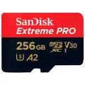 Карта памяти Sandisk Extreme Pro microSDXC 256GB + SD Adapter + Rescue Pro Deluxe 200MB/s Sdsqxcd-25 .