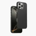 Чехол с МагСейф для Айфон 16 Про Макс KEEPHONE Kevilar (Кевлар-Карбон) MAGSAFE CASE-NORRA Black 100% арамидного волокна