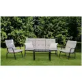 Набор террасной мебели Глория-2 с1095/119п / стол / диван / 2 кресла