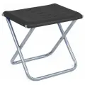 Стул походный складной Nika ПСП4, пластиковое сиденье, черный