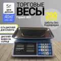 Торговые весы настольные электронные 40 кг Гарант