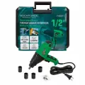 Гайковерт ударный электрический 1/2'(220-240V, 1010W, 500Нм) с комплектом головок (17, 19, 21, 22мм)