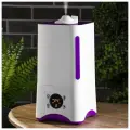 Увлажнитель воздуха Luazon LHU-07, ультразвуковой, 25 Вт, 3 л, 30 м2, бело-сиреневый