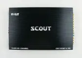 Усилитель автомобильный COLT Scout 4.100, АВ класс, 4 канала по 100Вт
