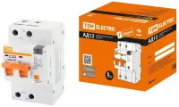 Диф. автомат АД12 2P, С32, 300мА, 4,5кА, тип АС, 3 мод, TDM