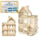 Сборная модель ПапаСделал Домик с верандой, 121 деталь (ФД-001)