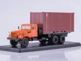 КРАЗ-257Б1 контейнер, масштабная модель коллекционная