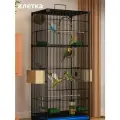 Большая клетка для птиц,42*32*90 См, подходит для попугаев и других птиц