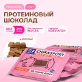 CHIKALAB Протеиновый молочный шоколад без сахара, 4шт х 100г