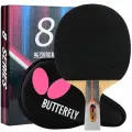 BUTTERFLY 801 Длинная ручка Ракетка для настольного тенниса с чехлом