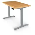 Стол на двухмоторной раме с электрической регулировкой высоты положения StolStoya BAZALT 160х80 SE222S160E
