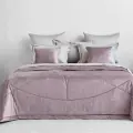 Бархатное покрывало allure лиловый, размер 240 х 260 см