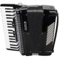JH2022-BLACK Аккордеон 34/72/5, черный, с футляром, Aurus