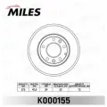 Диск тормозной MAZDA 323 2.0 01-04/626 2.0 98-02/6 1.8 02-/PREMACY 2.0 99- пер, MILES, K000155