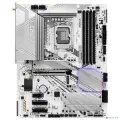 Материнская плата ASROCK Z890 PRO RS WIFI WHITE, LGA1851, Z890, 4*DDR5, 4*SATA, 4*M.2, 3*USB 3.2, 4*USB 2.0, 2*Type-C, 1*PCIx16, 2*PCIx4, 1*M.2 (Key E), HDMI+DP, ATX