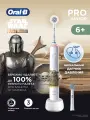 Детская электрическая зубная щетка Oral-B Junior Pro Звездные войны Мандалорец (6+)