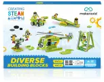 Робот-конструктор FUTULA Diverse Building Blocks 100в1, 370 деталей