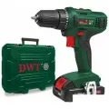 Дрель-шуруповерт DWT ABS-18 L-2 BMC (с 2-мя АКБ, кейс)