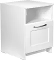 Тумба прикроватная СИРИУС с выкатным ящиком белая 2.02.03.010.1