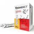 Уронекст пор. д/приема внутрь саше, 2.6 г, 14 шт., 1 уп., клюква