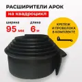 Расширители арок на квадроцикл - 95 мм 6 метров, полный комплект