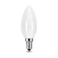 Набор из 10 штук Лампа Gauss Filament Свеча 9W 590lm 3000К Е14 milky LED 1/10/50
