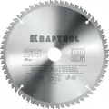 Диск пильный по алюминию, KRAFTOOL Multi Material 235х30мм 64Т
