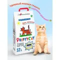 Впитывающий наполнитель PrettyCat Wood Granules для котят, 12л, 1 шт.
