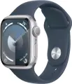 Умные часы Apple Watch S9 45mm Silver/Blue Sport Band M/L (NEW)