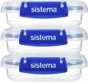 Набор герметичных контейнеров Sistema KLIP IT+ 180 мл, 3шт, 881523