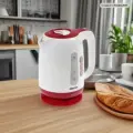 Чайник электрический CENTEK CT-0044 Red - 1.8л, 2200Вт, съёмный моющийся фильтр, окно уровня воды