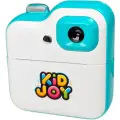 Детская камера Kid Joy Q6 Light Green c печатью фотографий 200DPI, Bluetooth 5.1 бирюзовая