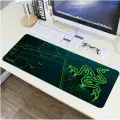 Игровой коврик для мыши 800х300х3 мм, водоотталкивающее покрытие, коврик для клавиатуры и мыши с принтом Razer