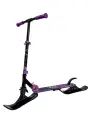 Самокат-снегокат Comfort 125 evolution purple с лыжами